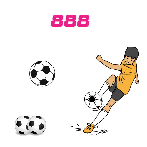Soccer player kicking a targeted ball symbolizing precision football betting on Tez888