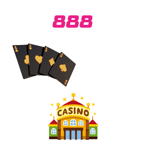 Black and gold playing cards with casino elements representing premium gaming on Tez888